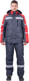 Костюм РОУД зимний, 100% ПЭ, Оксфорд 240, пл. 130 г/м²